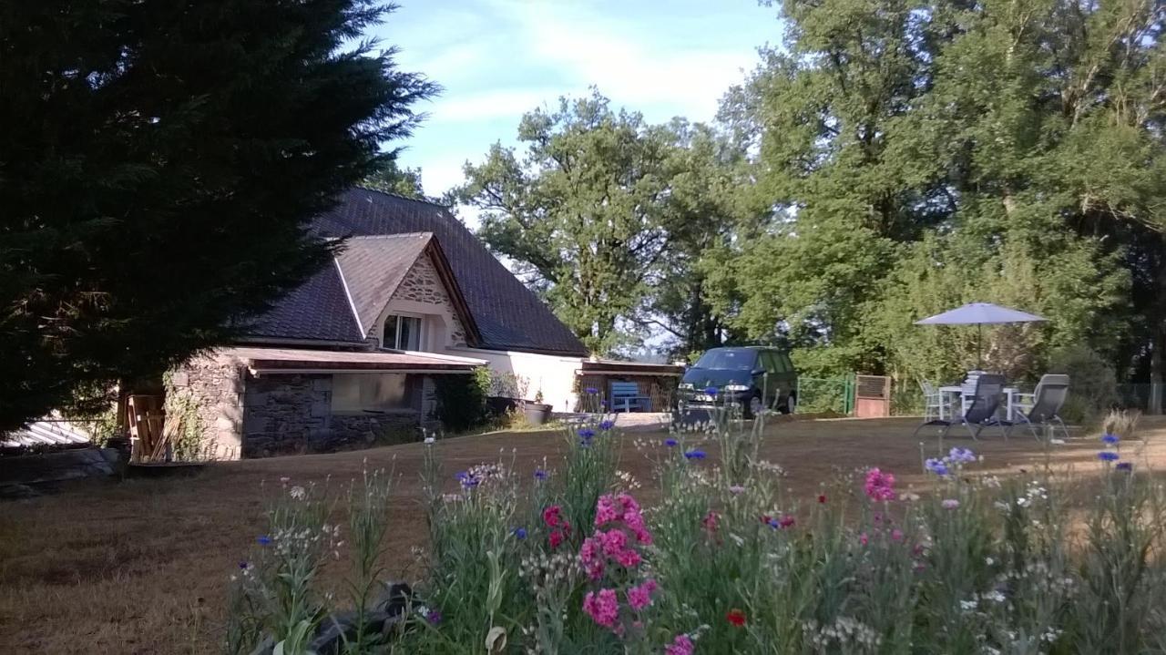 Вилла Gite De La Maison Bleue Mirandol-Bourgnounac Экстерьер фото